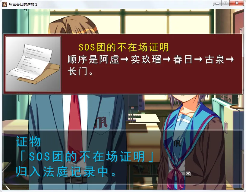 凉宫春日的逆转