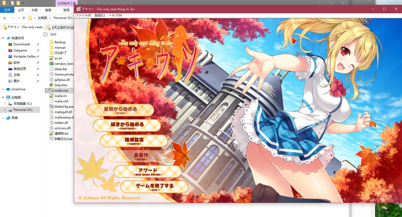 点击放大 秋天的谎言 -The only neat thing to do-